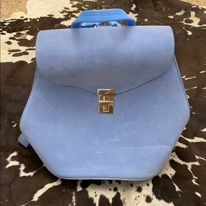 Neely & Chloe suede backpack